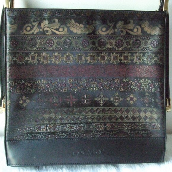 Calia Hand Tooled Vera Pelle Italian Leather purse - Picture 8 of 8